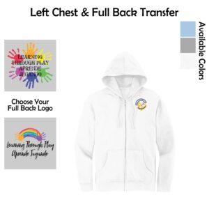 Independence Early Childhood Adult District Fleece Full-Zip Hoodie