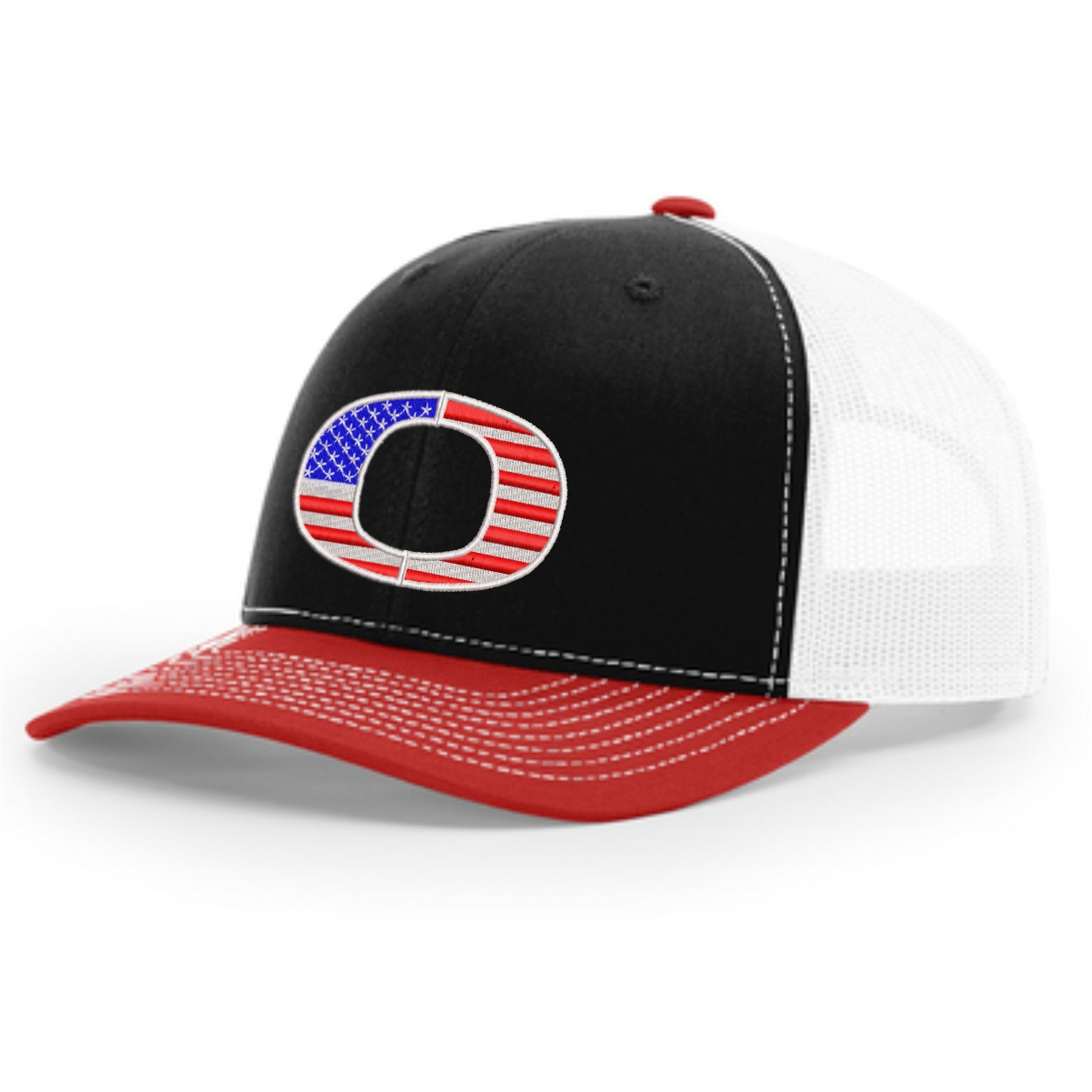 Marengo Outlaws Travel Baseball Snapback Trucker Cap - Image 4