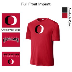Marengo Outlaws Travel Baseball Adult & Youth Performance Tee
