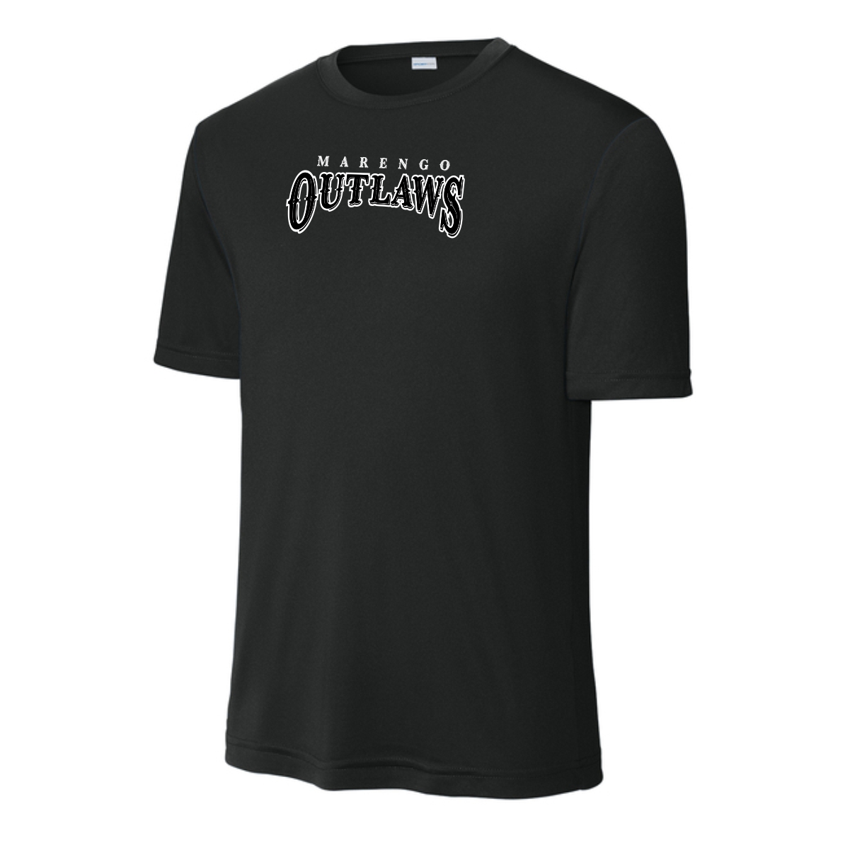 Marengo Outlaws Travel Baseball Adult & Youth Performance Tee - Image 3
