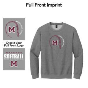 Marengo Softball 01 Adult & Youth Crewneck Sweatshirt