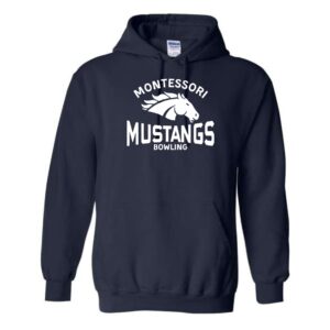 Maria Montessori Bowling Adult & Youth Hooded Sweatshirt