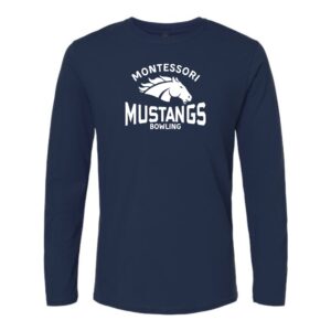 Maria Montessori Bowling Adult & Youth Long Sleeve T-Shirt