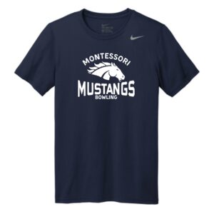 Maria Montessori Bowling Adult & Youth Nike Tee