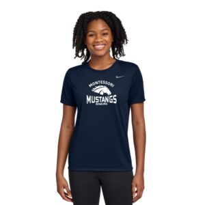 Maria Montessori Bowling Ladies Nike Tee