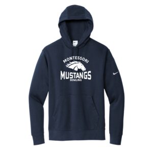 Maria Montessori Bowling Adult Nike Hoodie