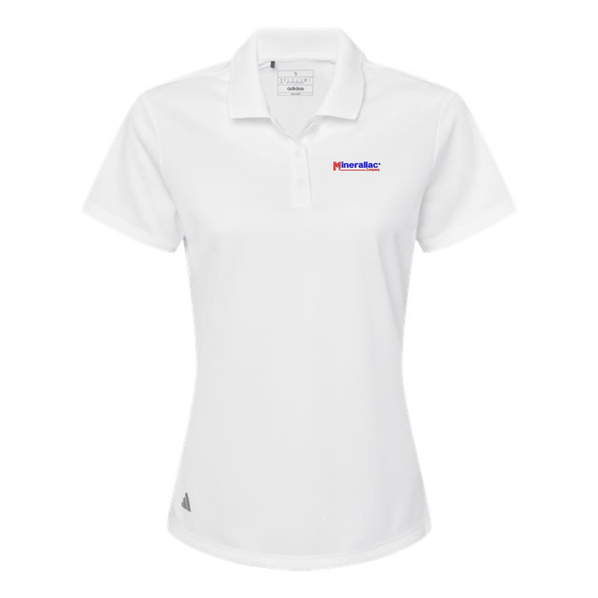 Minerallac Ladies Adidas Performance Piqué Polo - Image 2