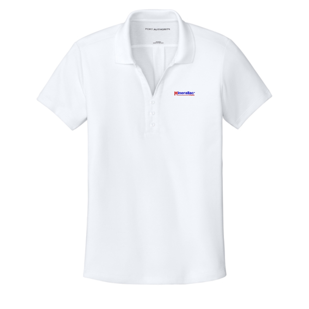 Minerallac Ladies Plaited Pique Polo - Image 2