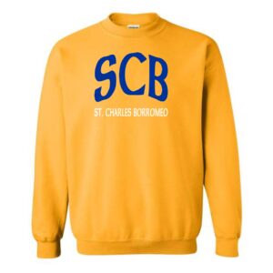 St. Charles Borromeo 02 Spiritwear Adult Crewneck Sweatshirt
