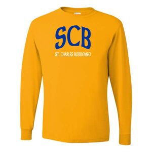 St. Charles Borromeo 02 Spiritwear Adult Long Sleeve T-Shirt