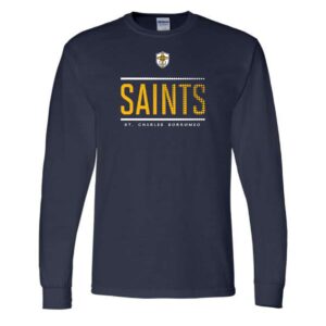 St. Charles Borromeo 02 Spiritwear Adult & Youth Long Sleeve T-Shirt