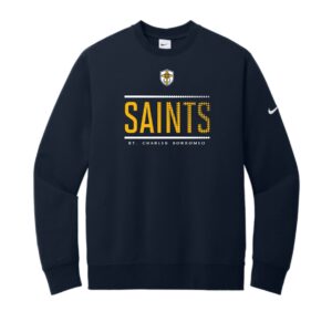 St. Charles Borromeo 02 Spiritwear Adult Nike Crew