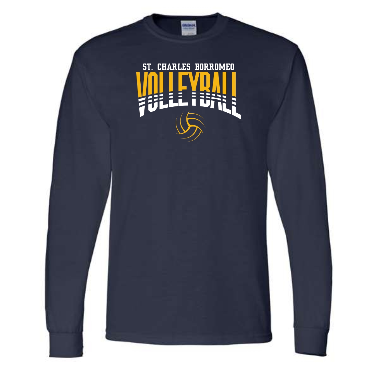 St. Charles Borromeo Volleyball Adult & Youth Long Sleeve T-Shirt