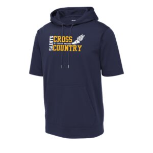 St. Charles Borromeo Cross Country Adult & Youth Short Sleeve Hooded Pullover