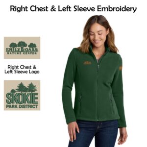 Emily Oaks Nature Center Ladies Fleece Jacket
