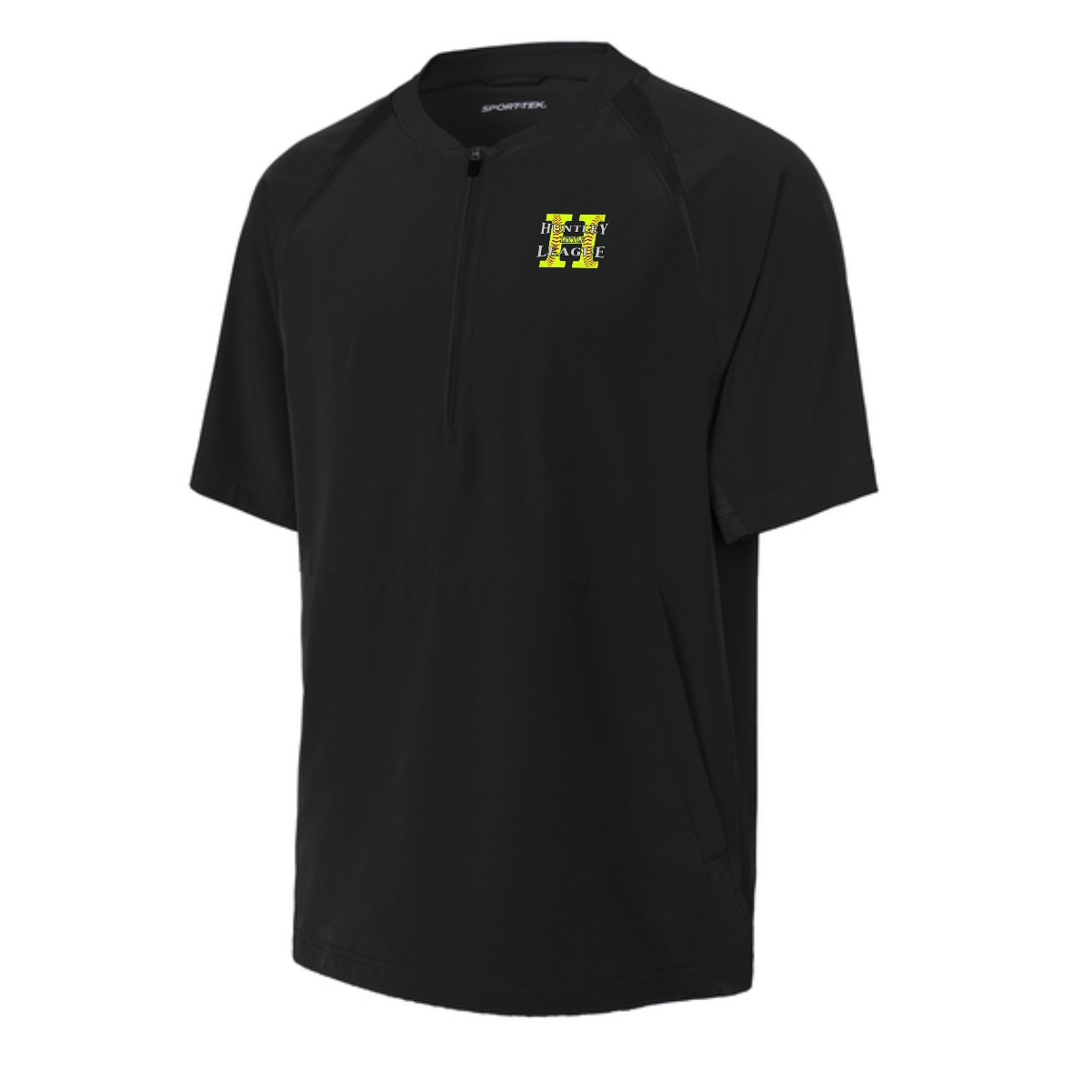 Huntley Little League Adult & Youth Sport-Tek 1/2-Zip Short Sleeve Jacket - Image 3
