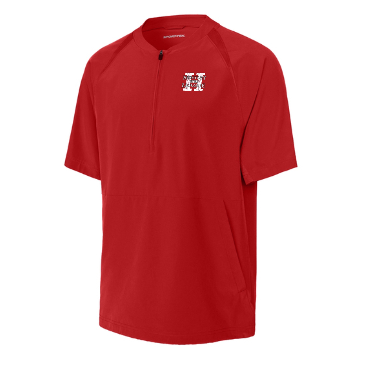 Huntley Little League Adult & Youth Sport-Tek 1/2-Zip Short Sleeve Jacket - Image 5