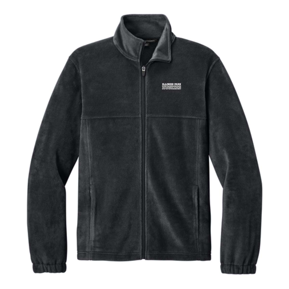 Illinois Park Adult Port Authority Plush Fleece Full-Zip Jacket - Image 2
