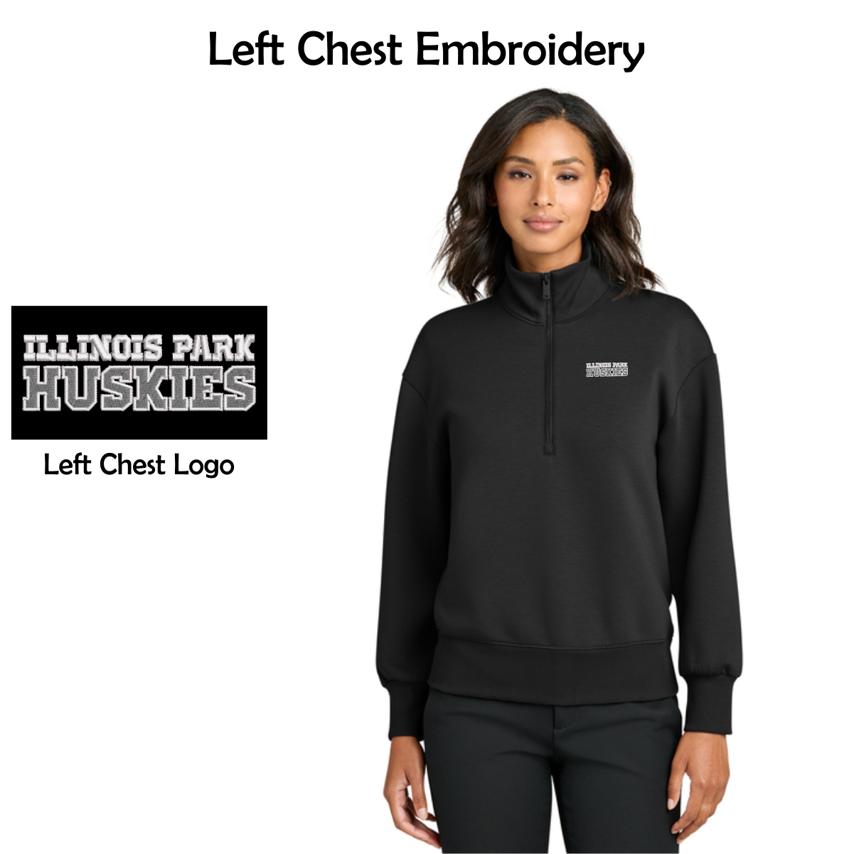 Illinois Park Ladies Mercer+Mettle Soft Spacer 1/4-Zip