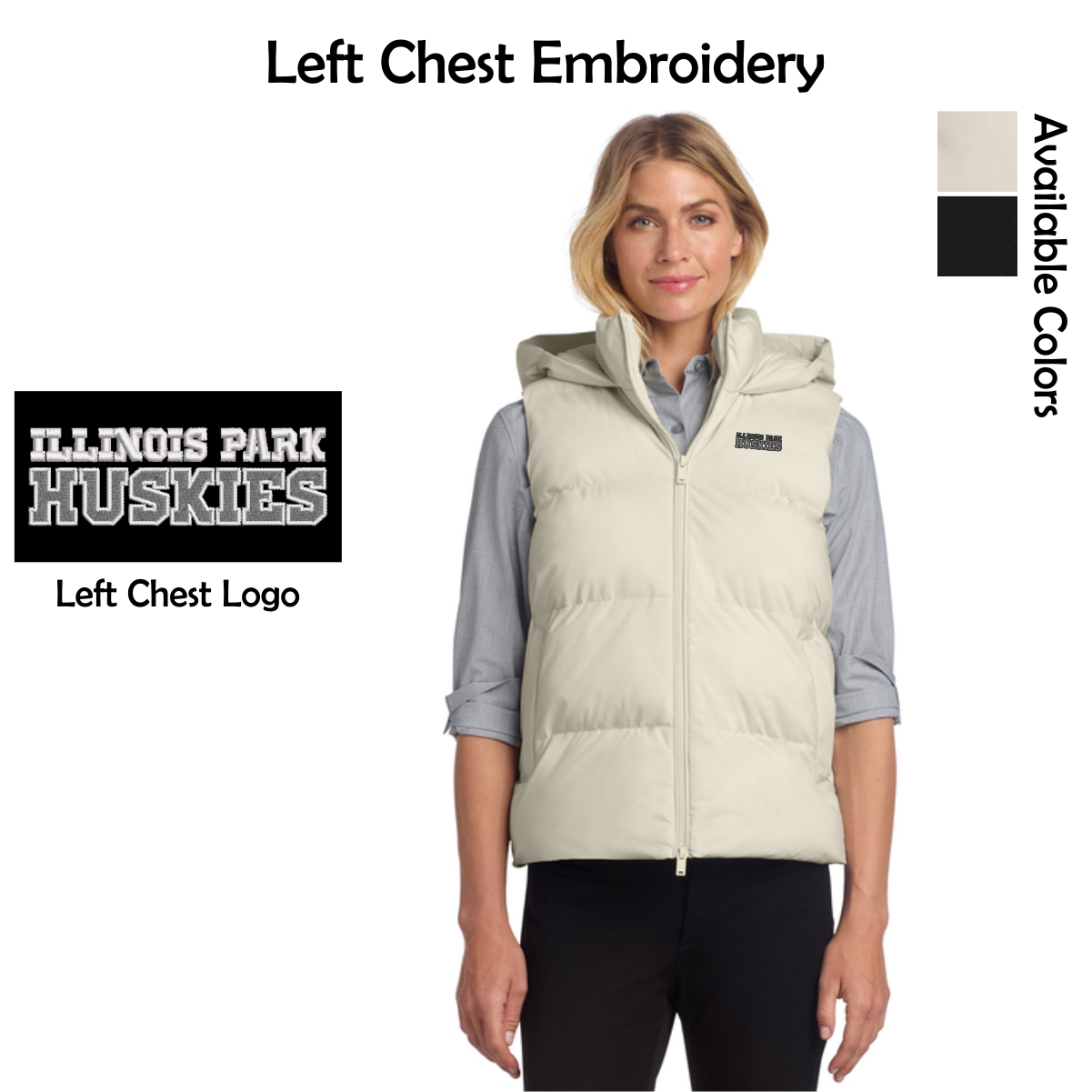 Illinois Park Ladies Mercer+Mettle Puffy Vest