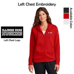 Illinois Park Ladies Nike Full-Zip Hoodie