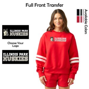 Illinois Park Ladies Enza Ladies Boxy Varsity Crew