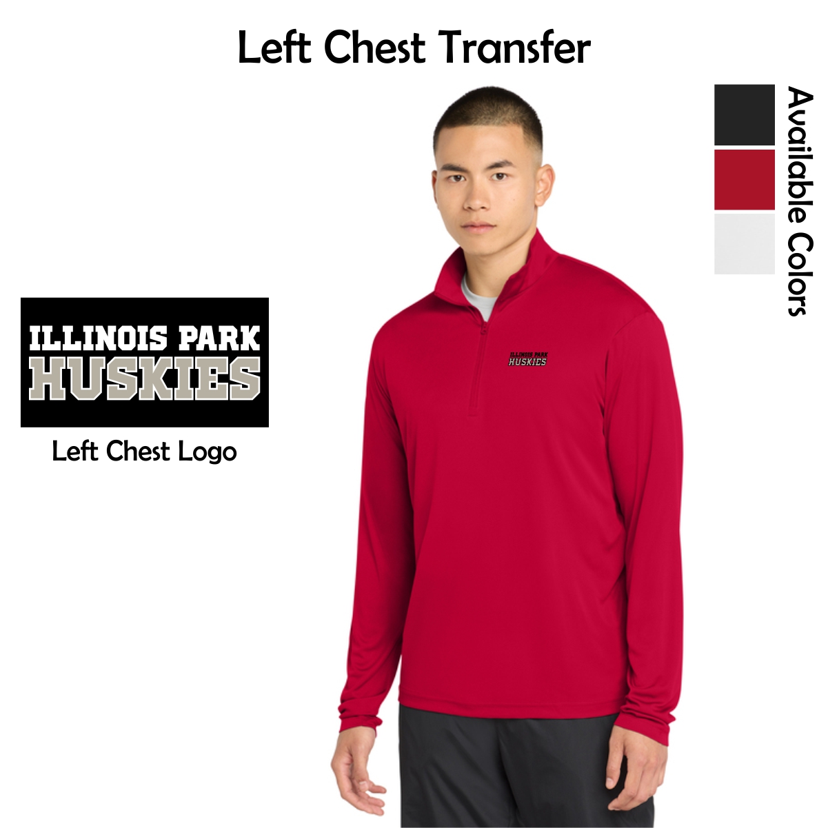 Illinois Park Adult Sport-Tek 1/4-Zip Pullover