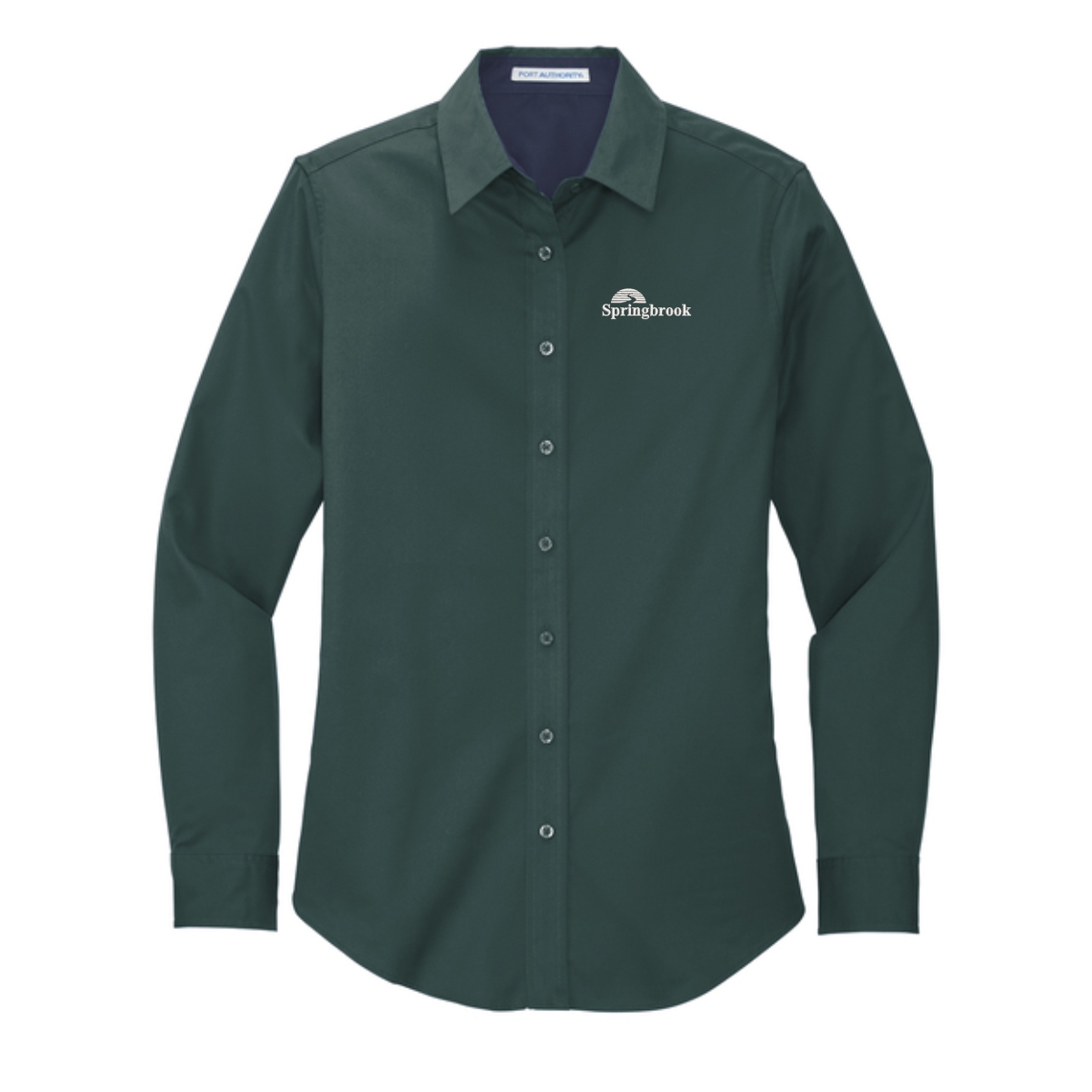 Springbrook Community Church Ladies Long Sleeve Easy Care Shirt - Image 2