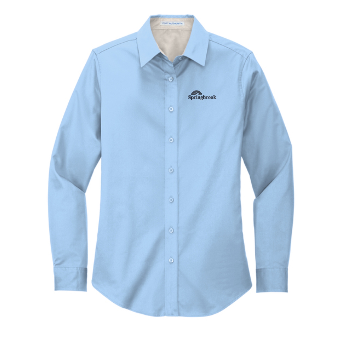 Springbrook Community Church Ladies Long Sleeve Easy Care Shirt - Image 3