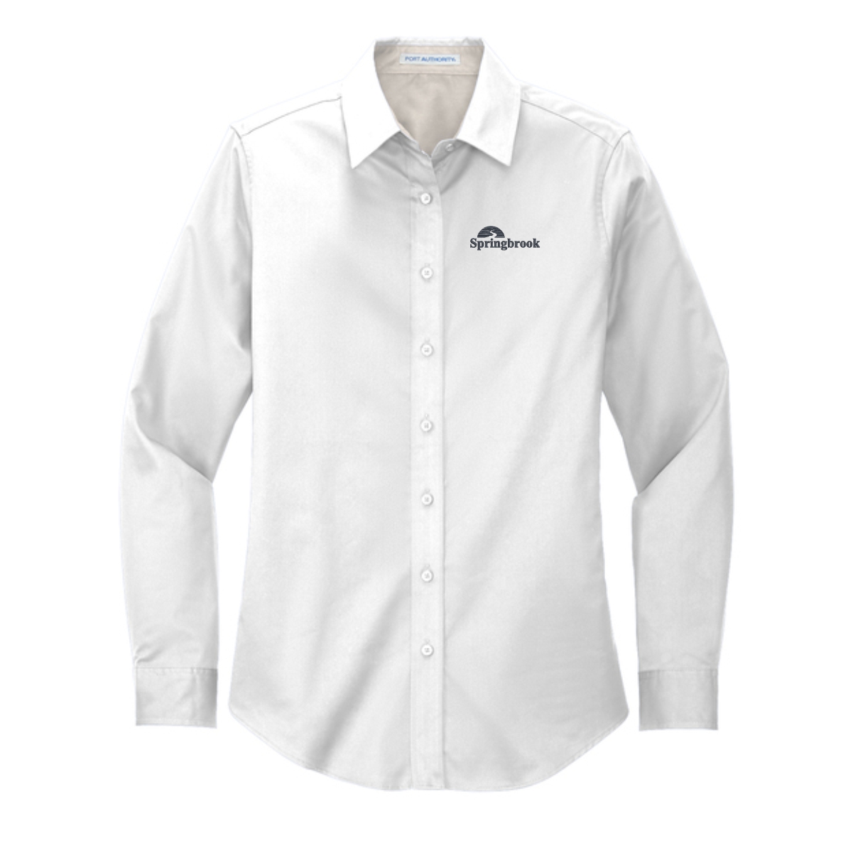 Springbrook Community Church Ladies Long Sleeve Easy Care Shirt - Image 7