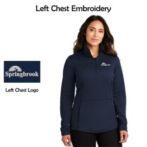 Springbrook Community Church Ladies Port Authority Smooth Fleece 1/4-Zip