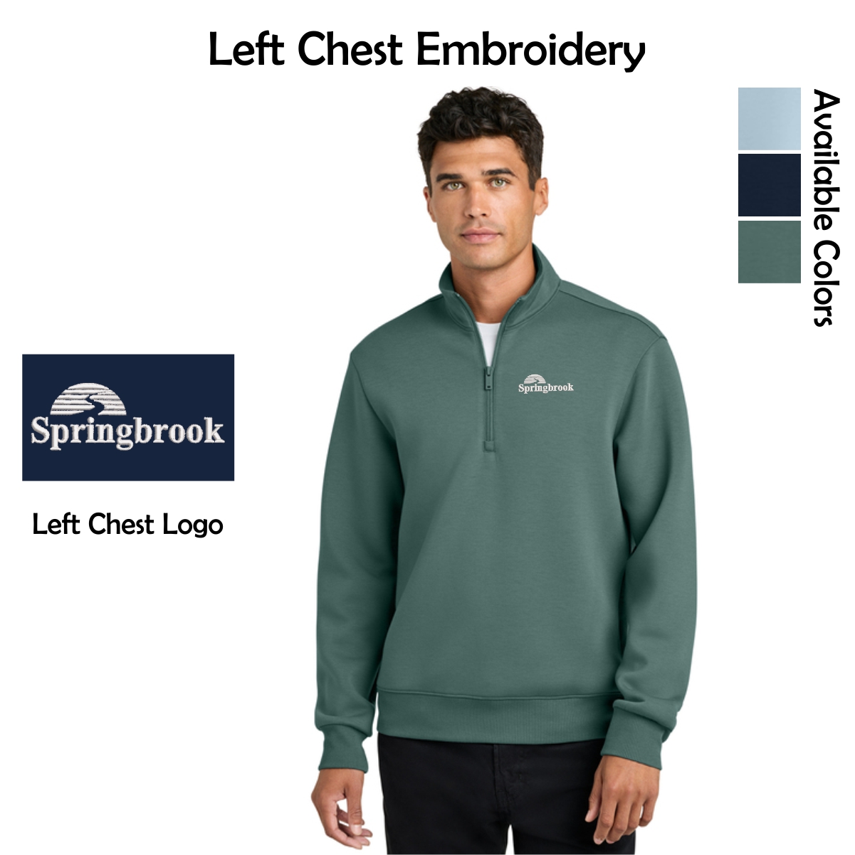 Springbrook Community Church Adult Mercer+Mettle Soft Spacer 1/4-Zip