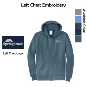 Springbrook Community Church Adult Full-Zip Hooded Sweatshirt