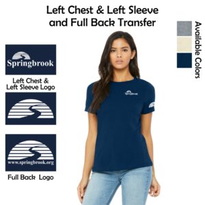 Springbrook Community Church Ladies BELLA + CANVAS Relaxed Fit Triblend Tee