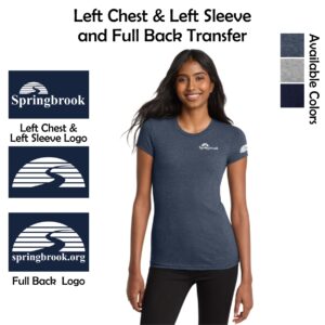 Springbrook Community Church Ladies District Fitted Tee