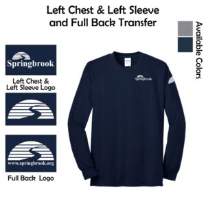Springbrook Community Church Adult Long Sleeve Core Blend Tee (Tall Sizes Only)