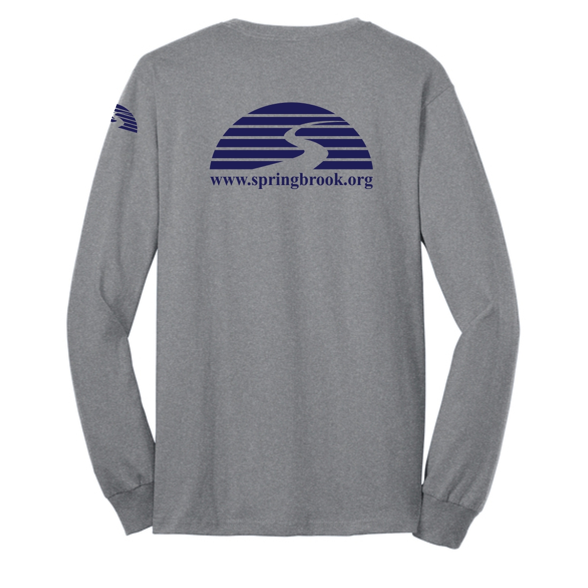 Springbrook Community Church Adult Long Sleeve Core Blend Tee (Tall Sizes Only) - Image 3
