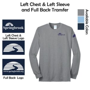 Springbrook Community Church Adult Long Sleeve Core Blend Tee