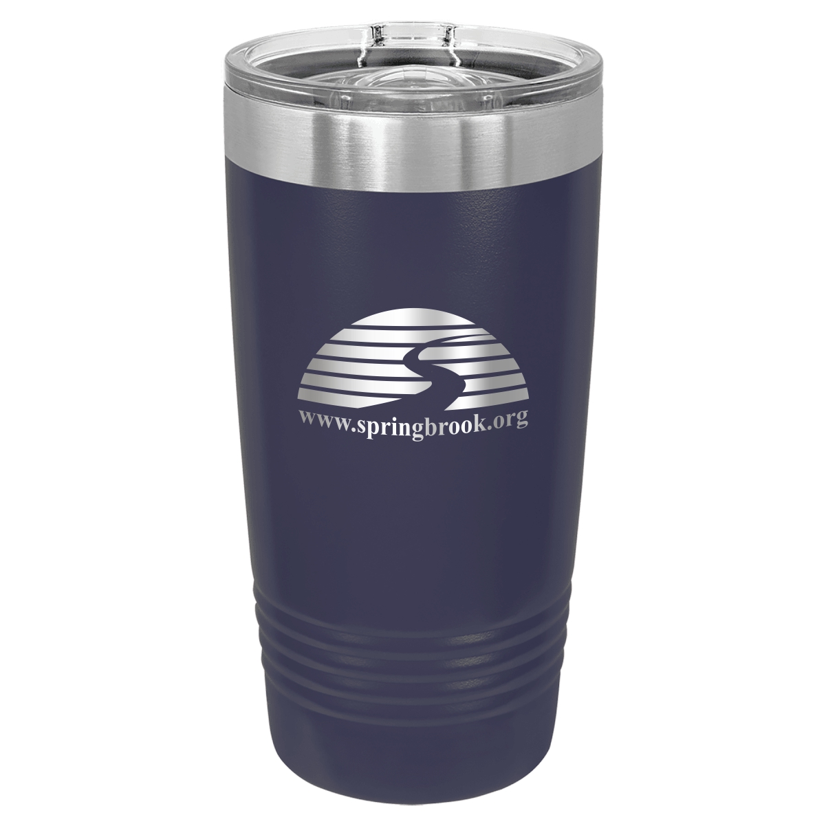 Springbrook Community Church Ringneck Tumbler with Clear Lid - Image 2