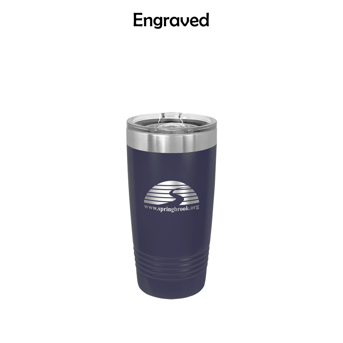 Springbrook Community Church Ringneck Tumbler with Clear Lid