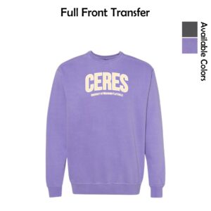 UW-Platteville Women's Ag 02 Garment-Dyed Crewneck Sweatshirt