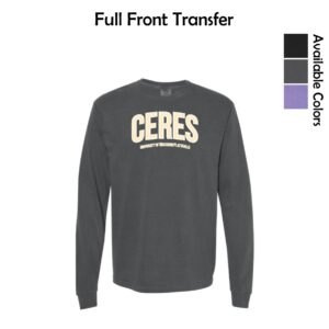 UW-Platteville Women's Ag 02 Garment-Dyed Heavyweight Long Sleeve T-Shirt