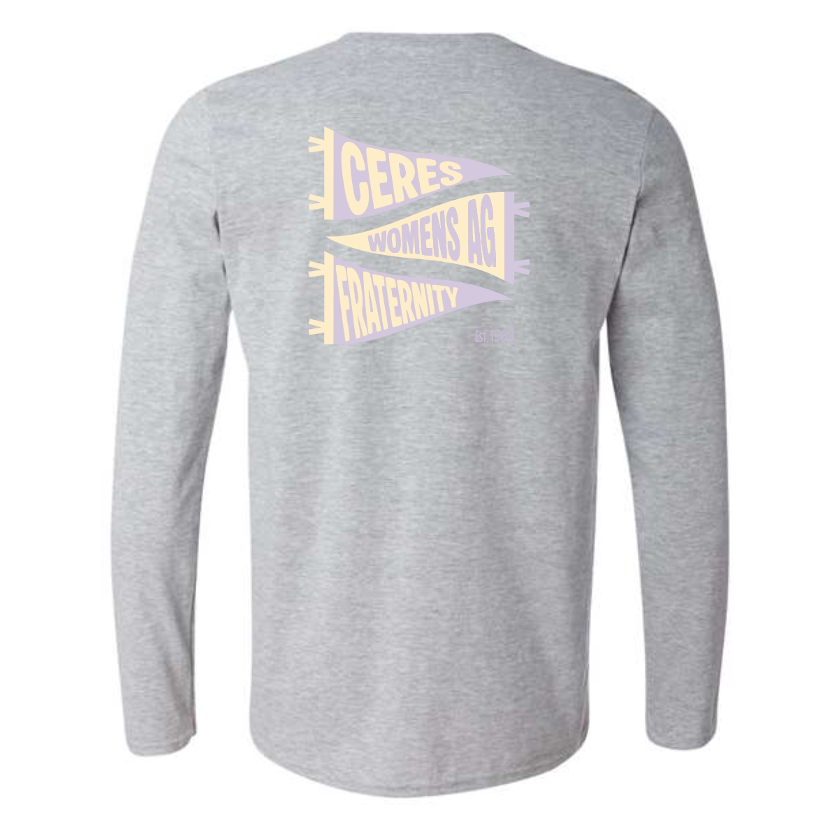 UW-Platteville Women's Ag 05 Softstyle Long Sleeve T-Shirt - Image 3