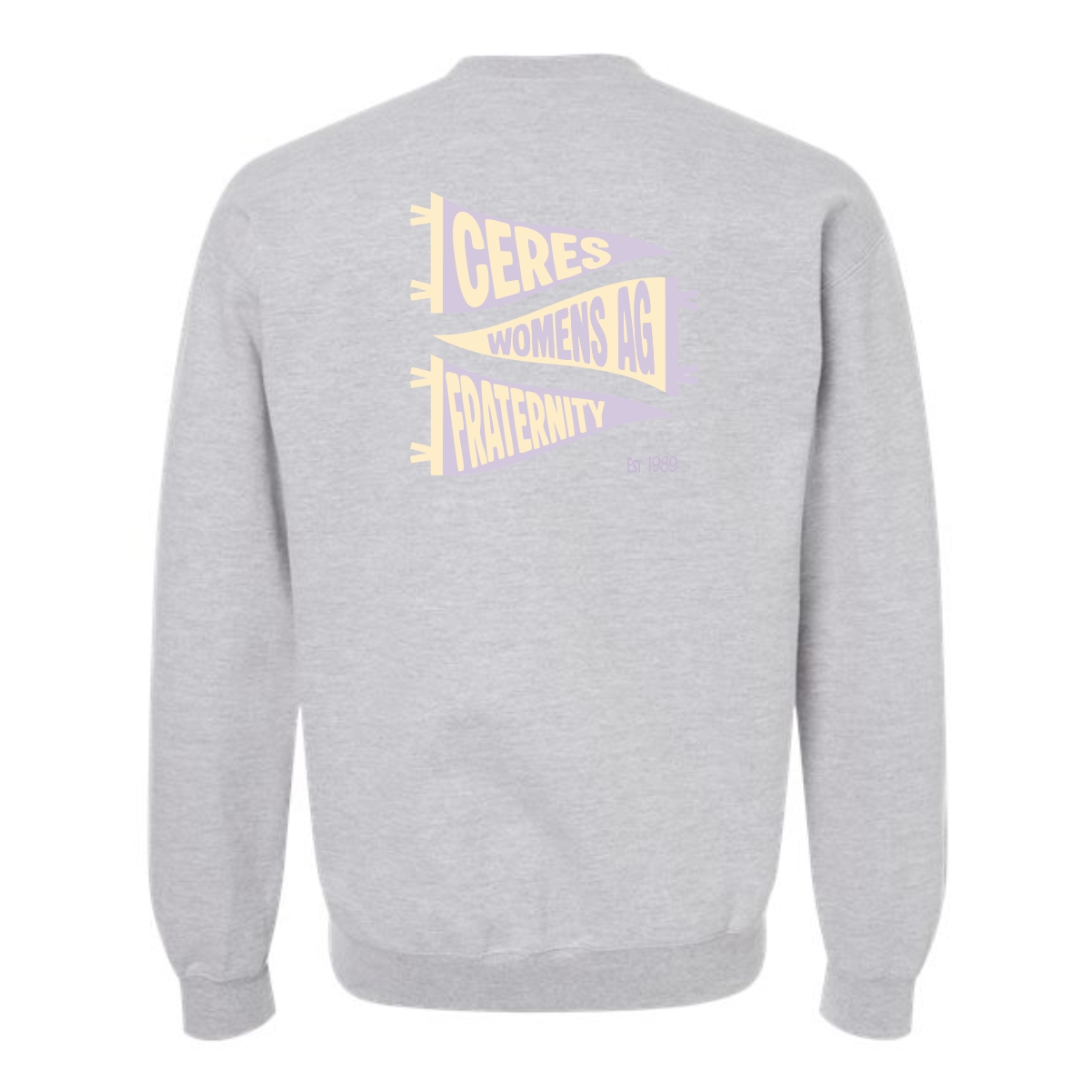 UW-Platteville Women's Ag 05 Softstyle Midweight Crewneck Sweatshirt - Image 3