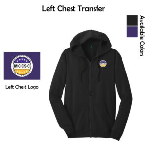 MCC Staff Council District Full-Zip Hoodie