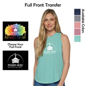 Main Stay Therapeutic Farm Ladies Relaxed Fine Jersey Tank