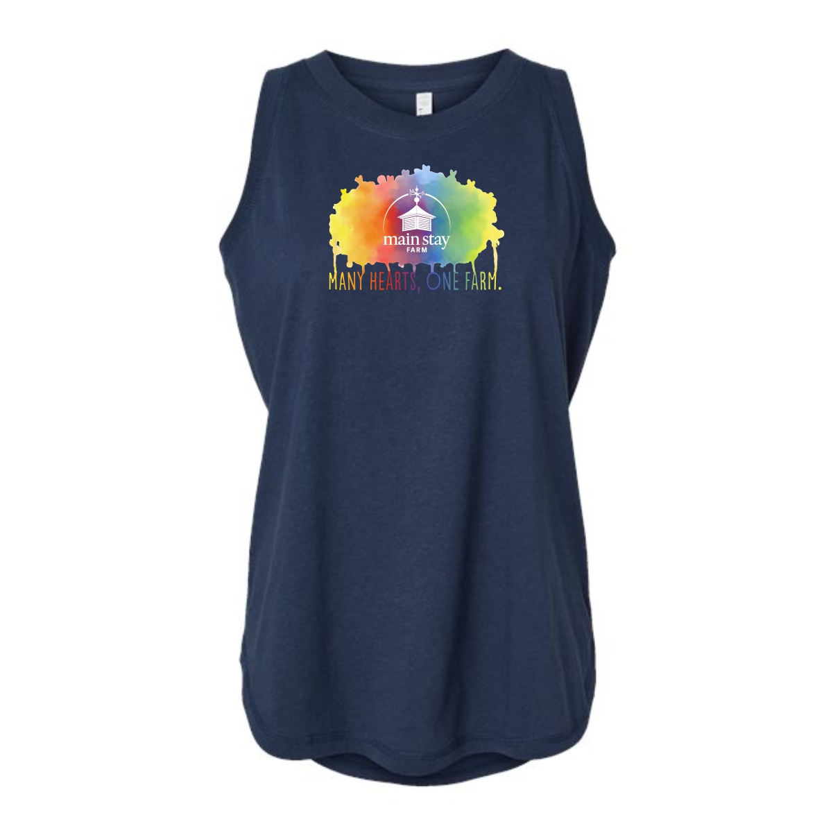 Main Stay Therapeutic Farm Ladies Relaxed Fine Jersey Tank - Image 2