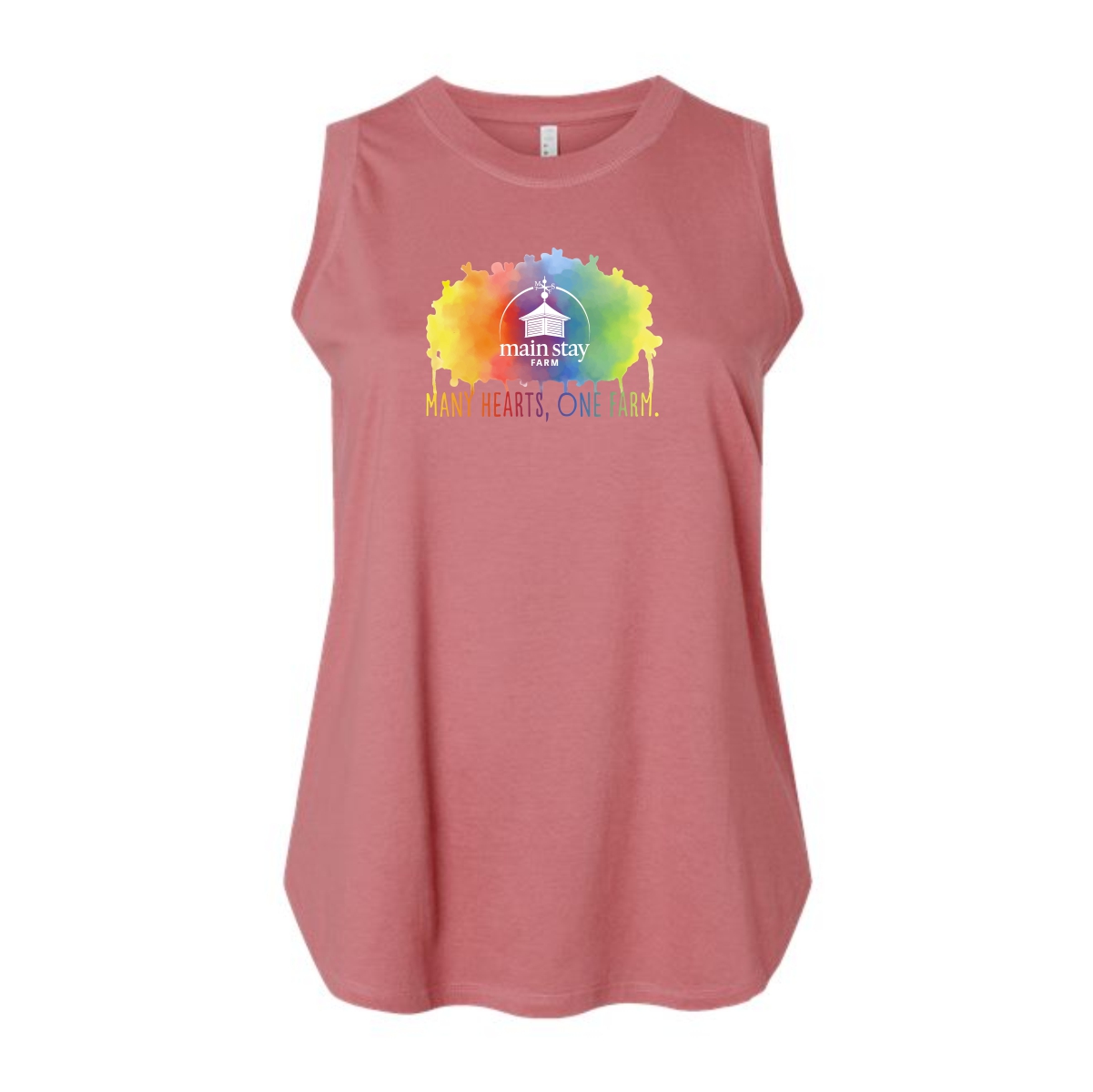 Main Stay Therapeutic Farm Women's Curvy Relaxed Fine Jersey Tank - Image 4