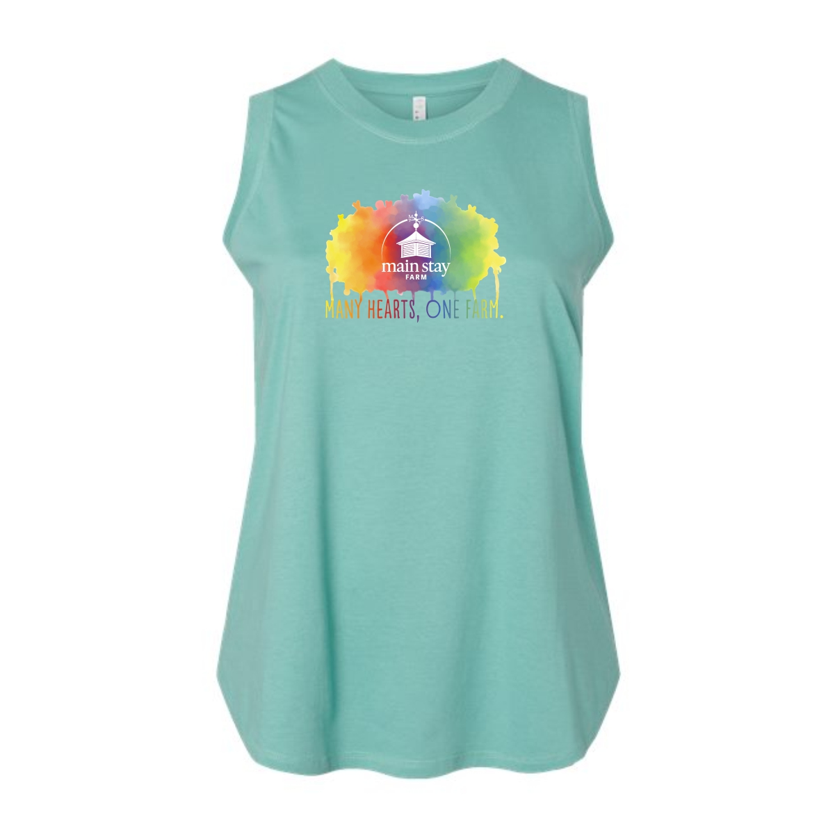 Main Stay Therapeutic Farm Women's Curvy Relaxed Fine Jersey Tank - Image 6