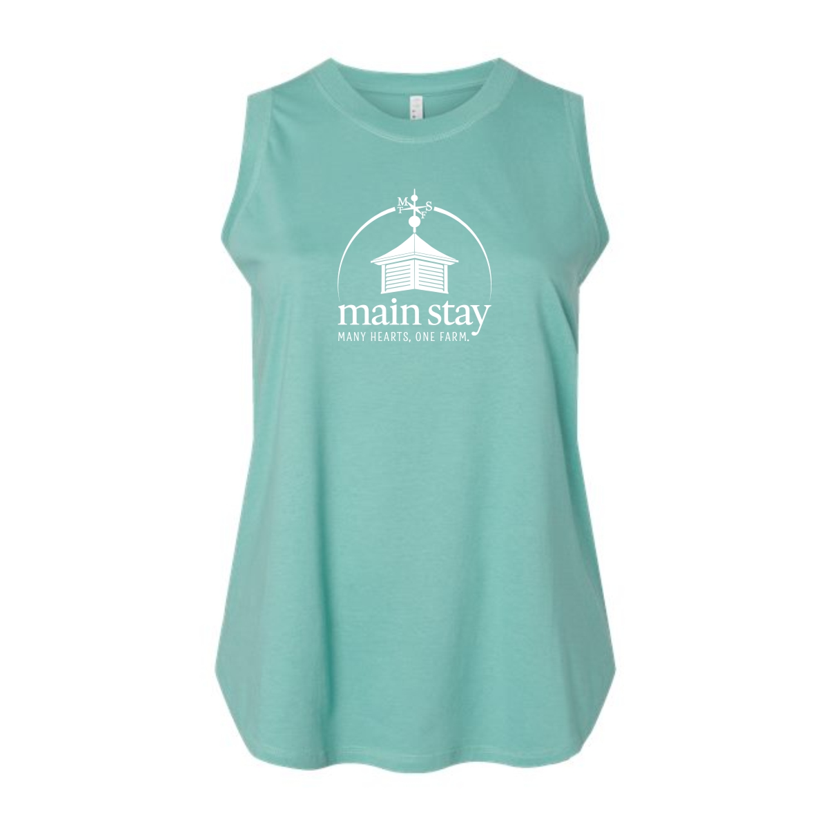 Main Stay Therapeutic Farm Women's Curvy Relaxed Fine Jersey Tank - Image 7